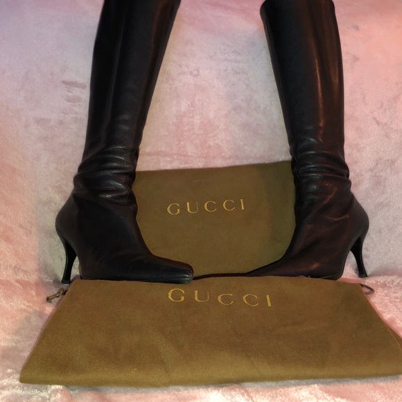Gucci medium length high boots - Picture 4 of 5
